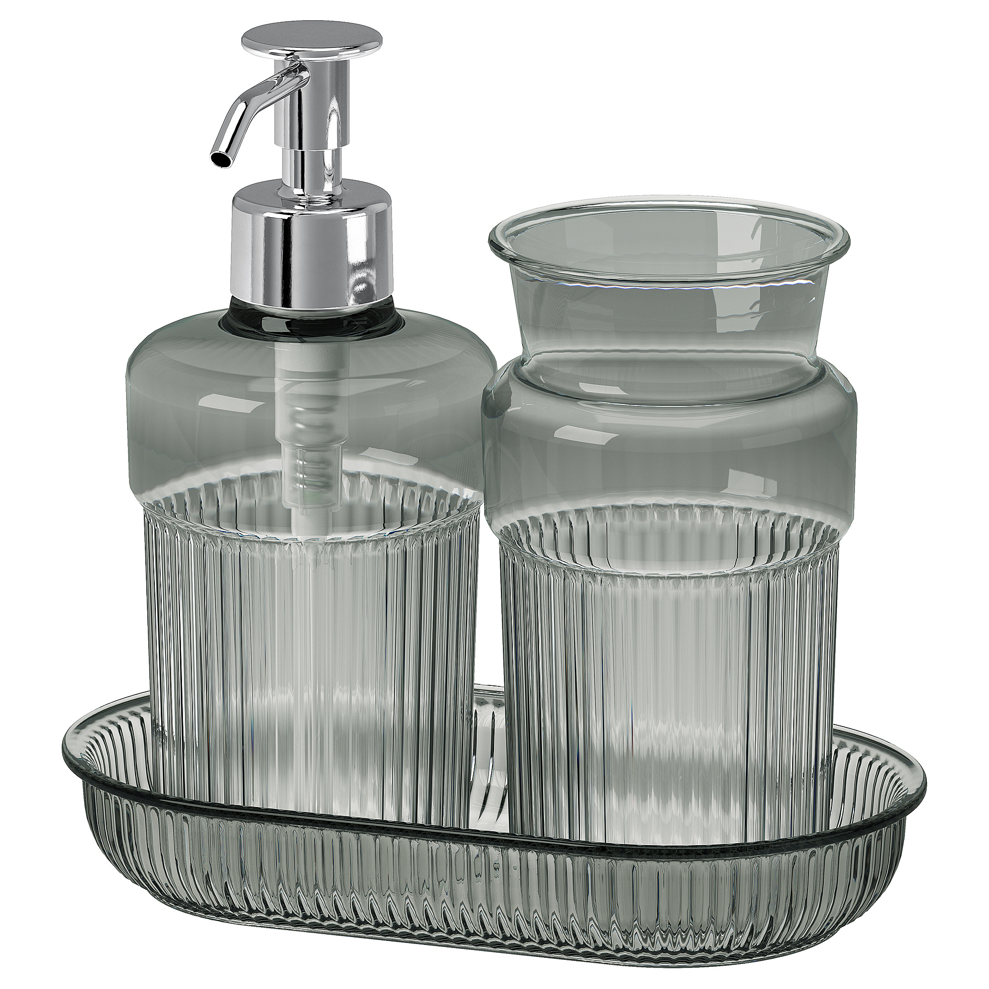 BROFJÄRDEN 3-piece bathroom set