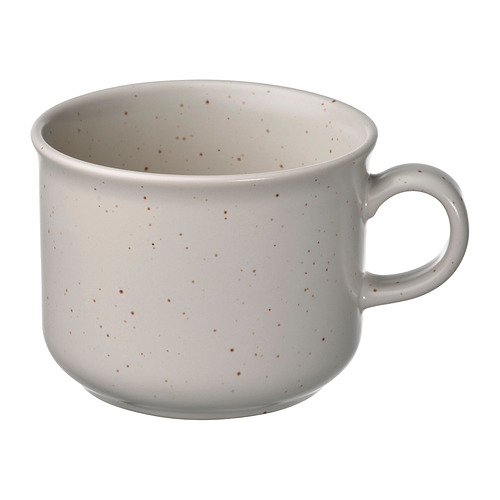 DAGGASTER - mug, dotted/light beige, 40 cl | IKEA Taiwan Online - PE981939_S4