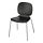 SVENBERTIL - chair, black/Broringe chrome-plated | IKEA Taiwan Online - PE737162_S1
