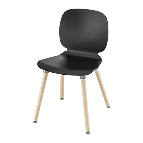SVENBERTIL - chair, black/Ernfrid birch | IKEA Taiwan Online - PE737144_S4