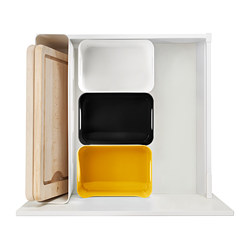 VARIERA - 收納盒, 白色 | IKEA 線上購物 - 30177257_S3