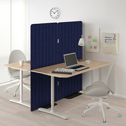 EILIF - screen, freestanding, blue/white | IKEA Taiwan Online - PE790504_S3