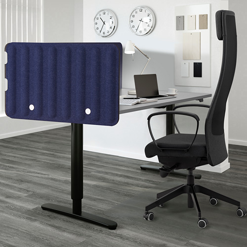 EILIF - screen for desk, blue | IKEA Taiwan Online - PE790508_S4