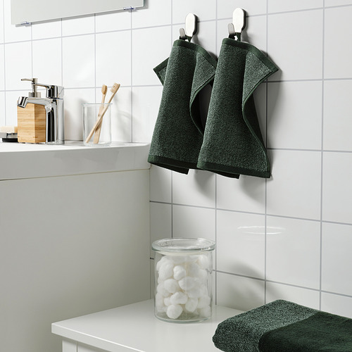 HIMLEÅN - 毛巾, 深綠色/混合物 | IKEA 線上購物 - PE836058_S4