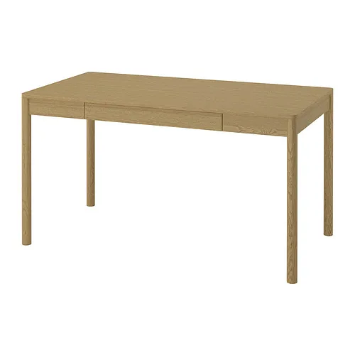 TONSTAD - 書桌/工作桌, 實木貼皮, 橡木, 140x75 公分 | IKEA 線上購物 - PE945276_S4