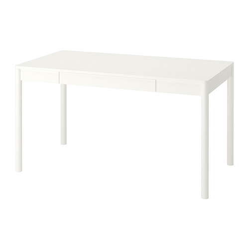 TONSTAD - 書桌/工作桌, 淺乳白色, 140x75 公分 | IKEA 線上購物 - PE945282_S4