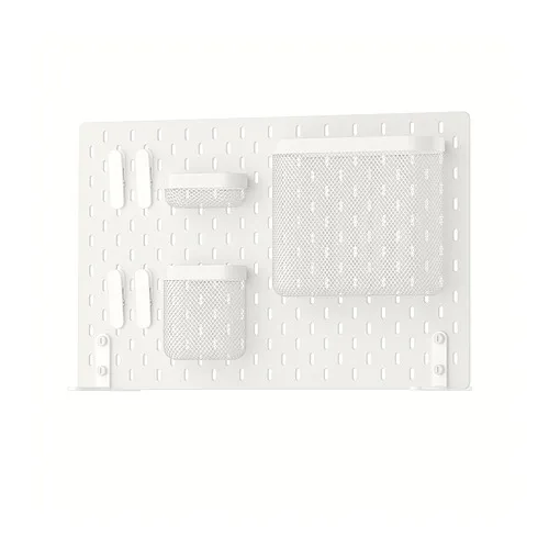 SKÅDIS - pegboard combination, white, 56x37 cm | IKEA Taiwan Online - PE945292_S4