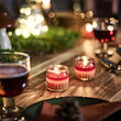 HÖKGÖK scented candle in glass