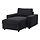VIMLE - 躺椅, 有寬敞扶手/Saxemara 黑藍色 | IKEA 線上購物 - PE836071_S1