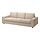 VIMLE - cover for 3-seat sofa, with wide armrests/Hallarp beige | IKEA Taiwan Online - PE836077_S1