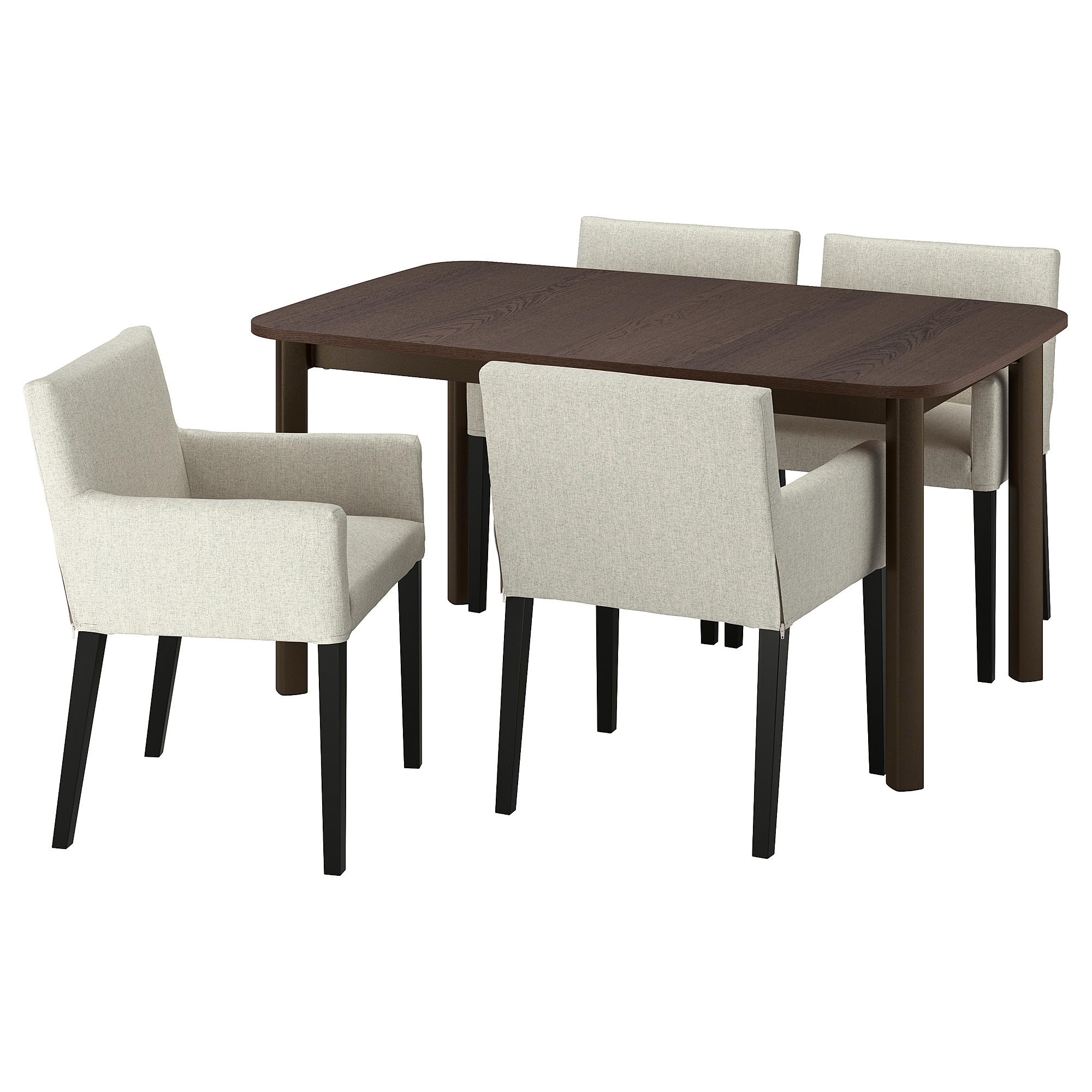 STRANDTORP/MÅRENÄS table and 4 chairs
