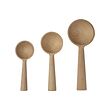 FLODNEJONÖGA spoon, set of 3