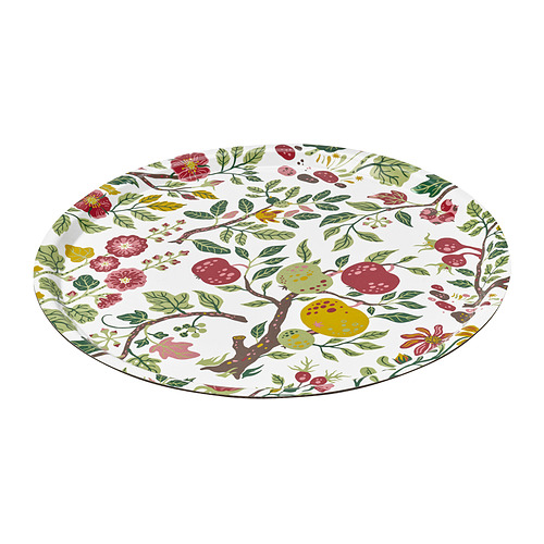 HAVSBRAXEN - tray, patterned multicolour, 43 cm | IKEA Taiwan Online - PE981993_S4