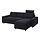 VIMLE - 3-seat sofa with chaise longue, with wide armrests with headrest/Saxemara black-blue | IKEA Taiwan Online - PE836087_S1