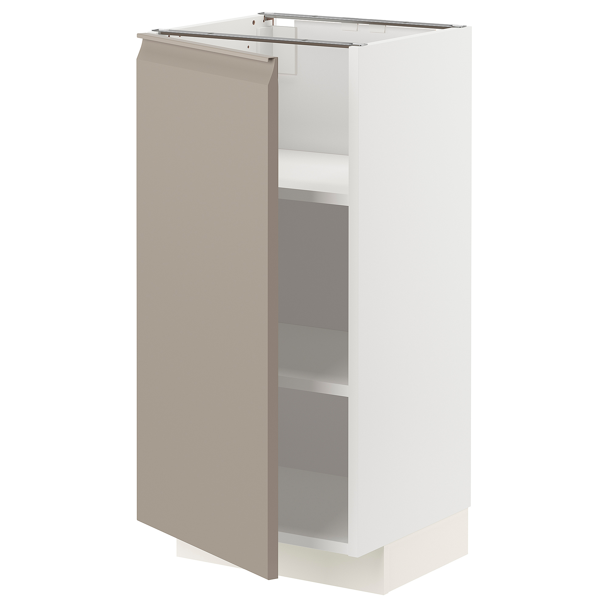 METOD base cabinet with shelves