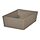 KUGGIS - box, dark grey-beige, 18x26x8 cm | IKEA Taiwan Online - PE945394_S1