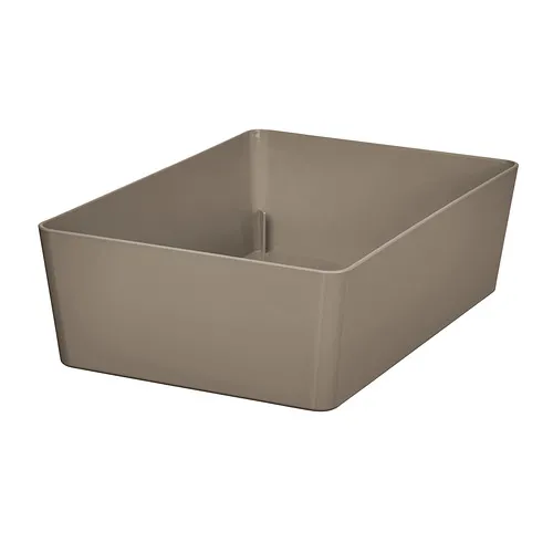 KUGGIS - 收納盒, 深米灰色, 18x26x8 公分 | IKEA 線上購物 - PE945394_S4