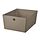 KUGGIS - box, dark grey-beige, 26x35x15 cm | IKEA Taiwan Online - PE945400_S1