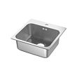 LÅNGUDDEN - inset sink, 1 bowl, stainless steel | IKEA Taiwan Online - PE584500_S2 