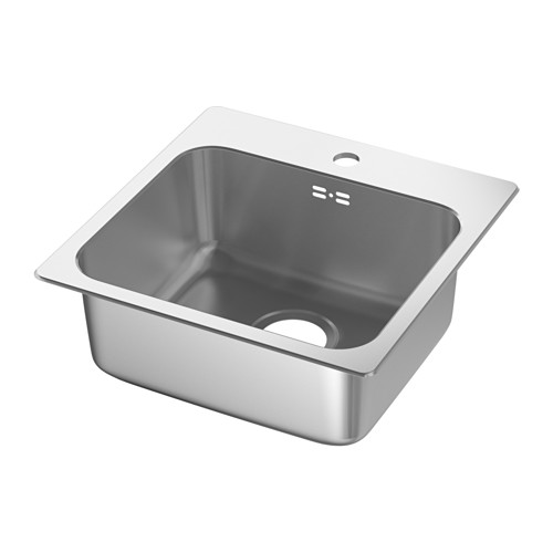 LÅNGUDDEN inset sink, 1 bowl