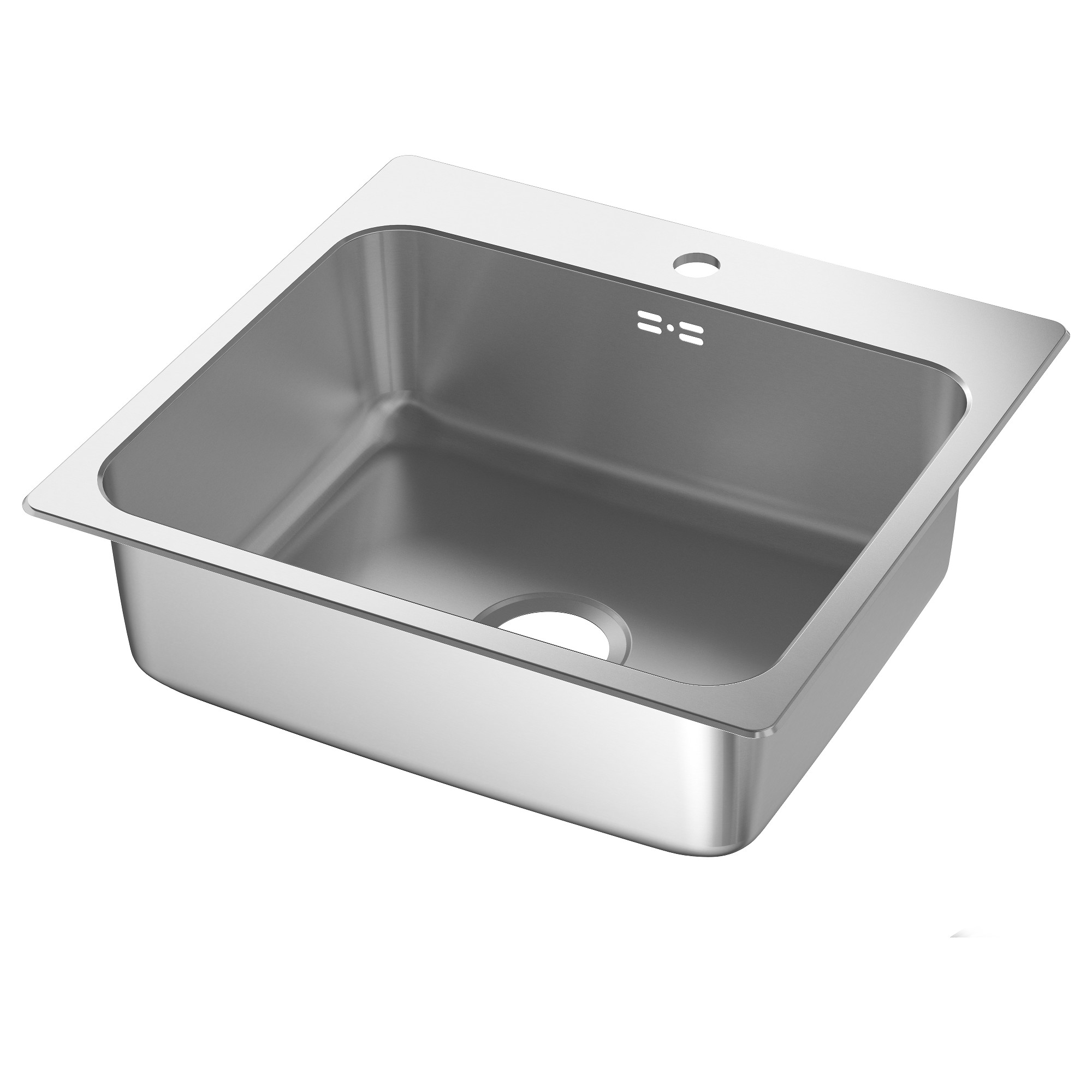 LÅNGUDDEN inset sink, 1 bowl