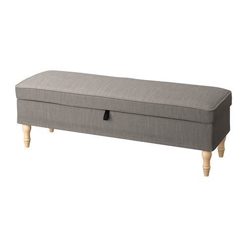 STOCKSUND - 長凳, Nolhaga 灰米色/淺棕色/木質 | IKEA 線上購物 - PE737447_S4