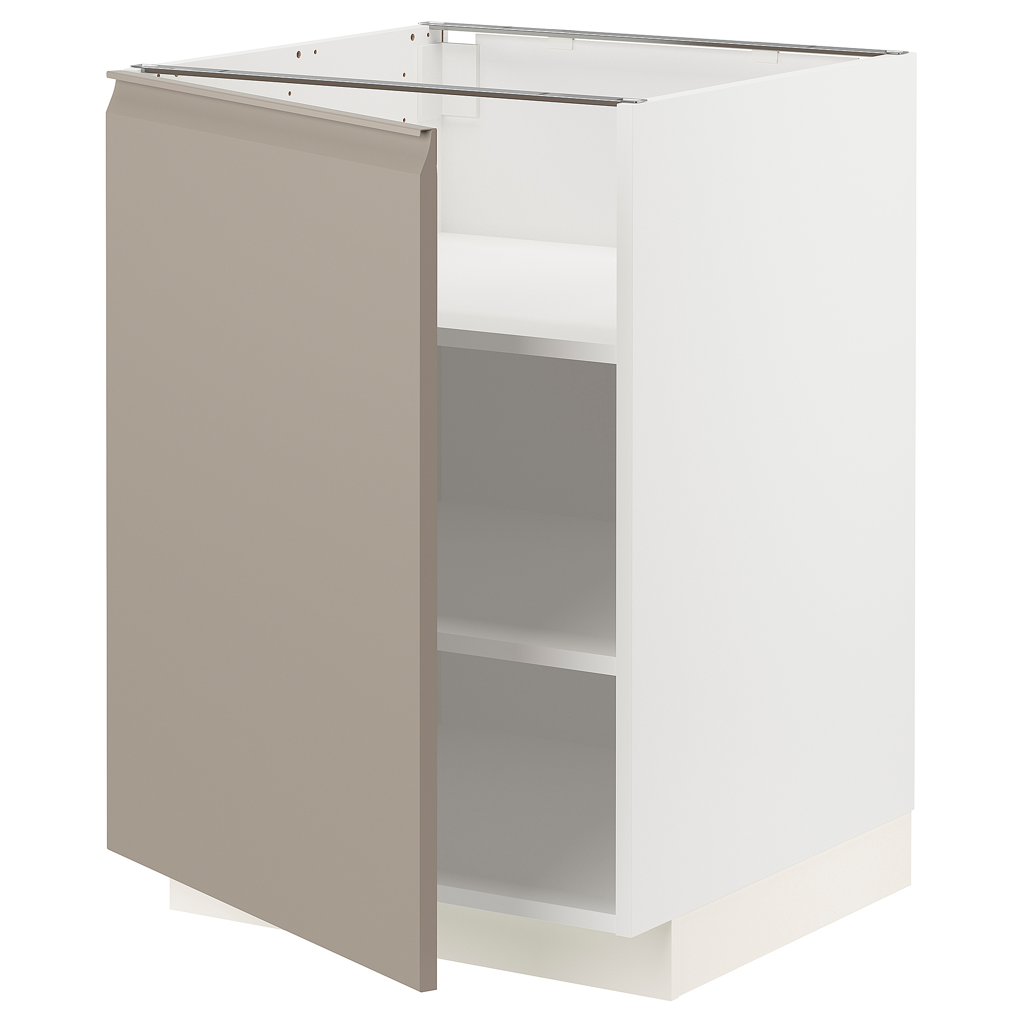 METOD base cabinet with shelves