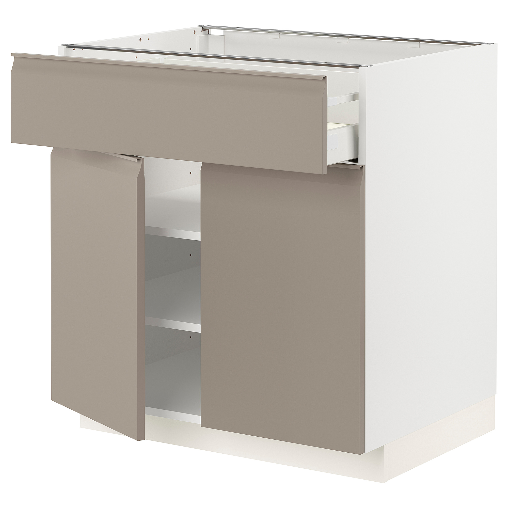 METOD/MAXIMERA base cabinet with drawer/2 doors