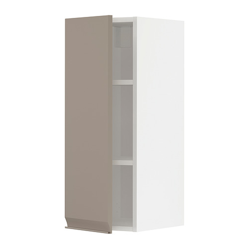 METOD wall cabinet with shelves