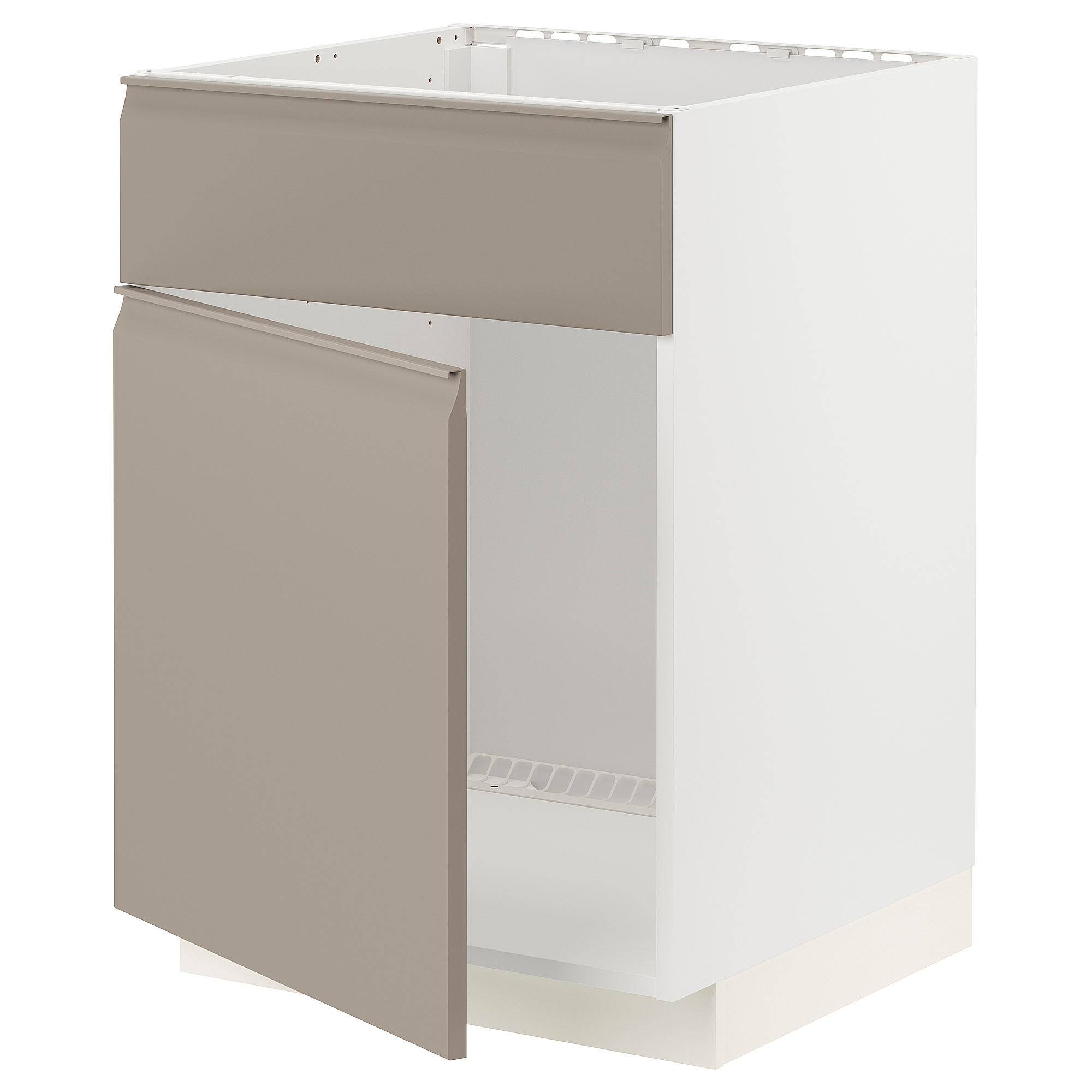 METOD base cabinet f sink w door/front