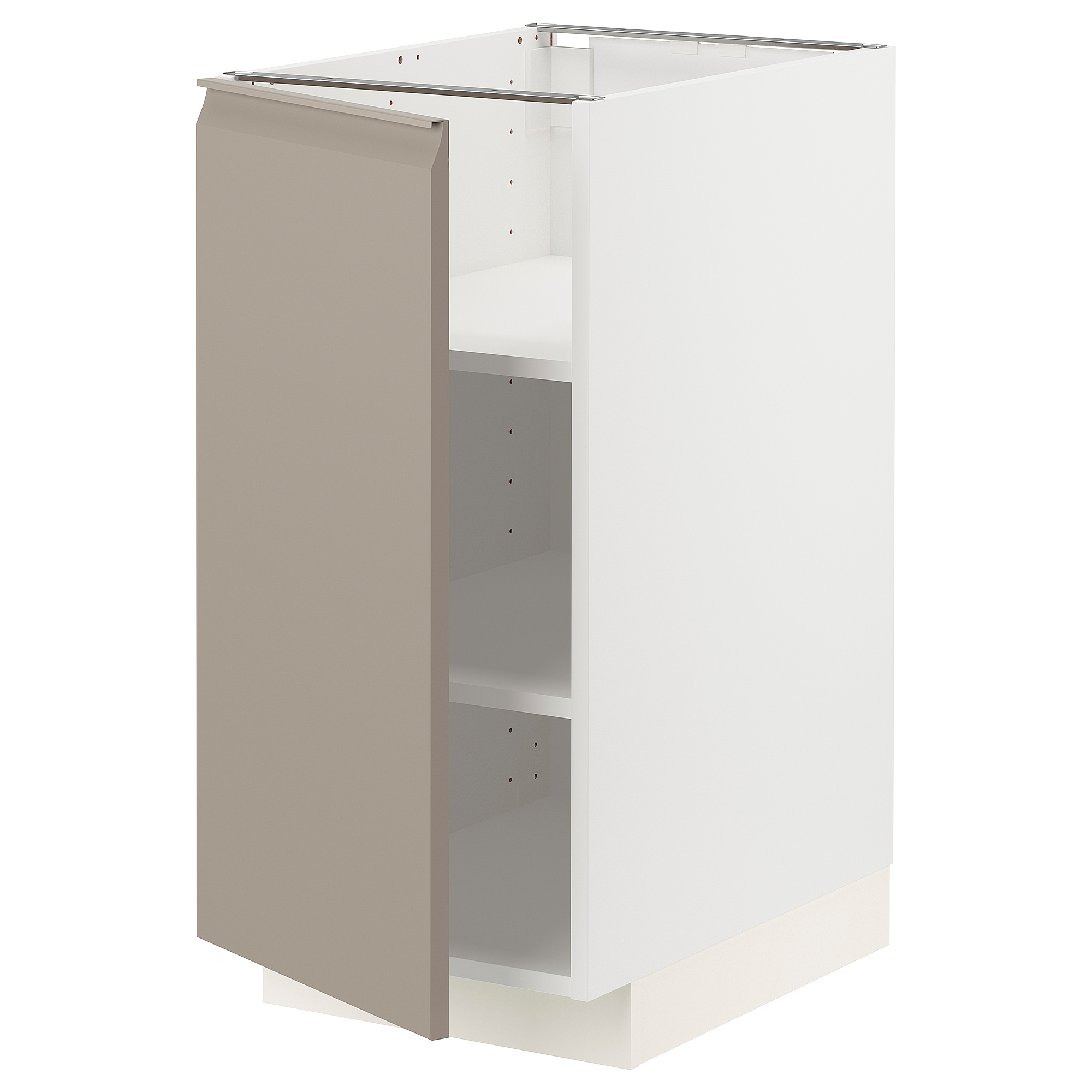 METOD base cabinet with shelves