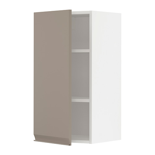 METOD wall cabinet with shelves