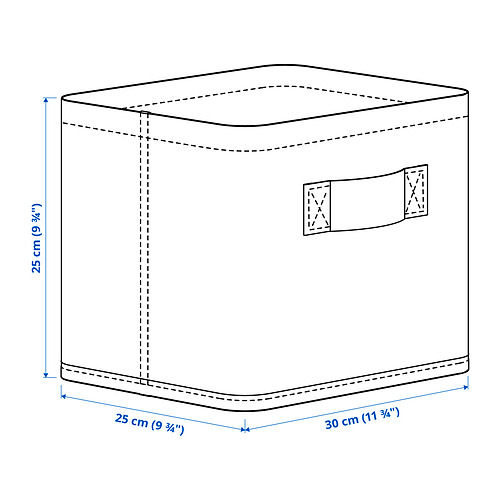 PURRPINGLA storage basket
