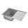 VATTUDALEN - inset sink, 1 bowl with drainboard, stainless steel | IKEA Taiwan Online - PE584530_S1