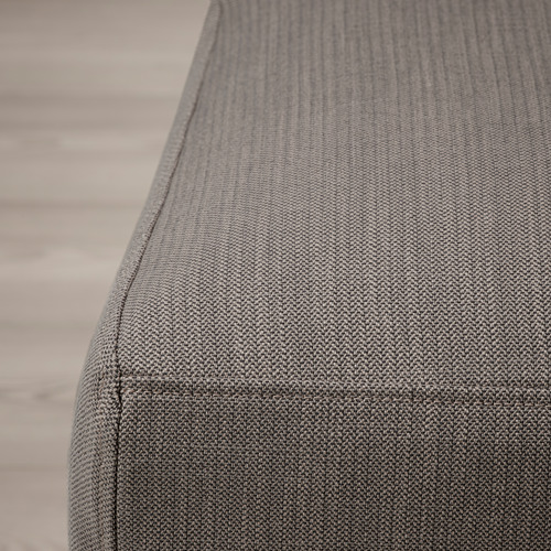 BERGMUND - chair cover, medium long, Nolhaga grey/beige | IKEA Taiwan Online - PE790669_S4