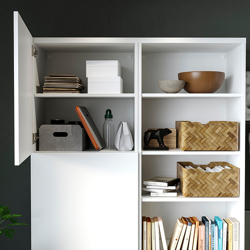 TROTTEN/LÅNGFJÄLL/BESTÅ/LAPPVIKEN desk and storage combination