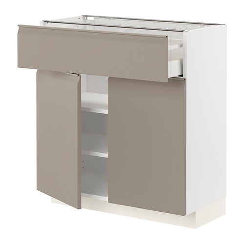 METOD/MAXIMERA base cabinet with drawer/2 doors