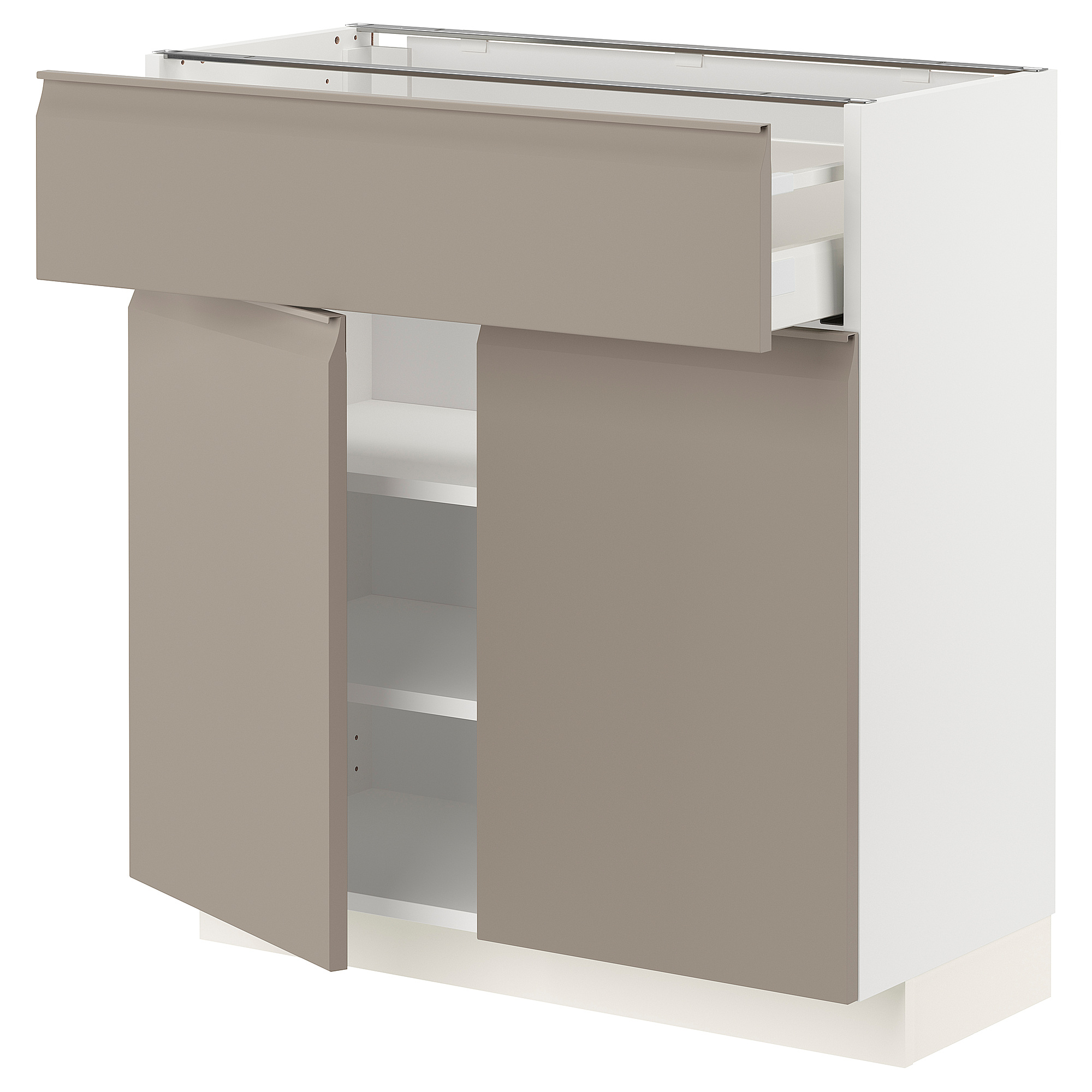 METOD/MAXIMERA base cabinet with drawer/2 doors