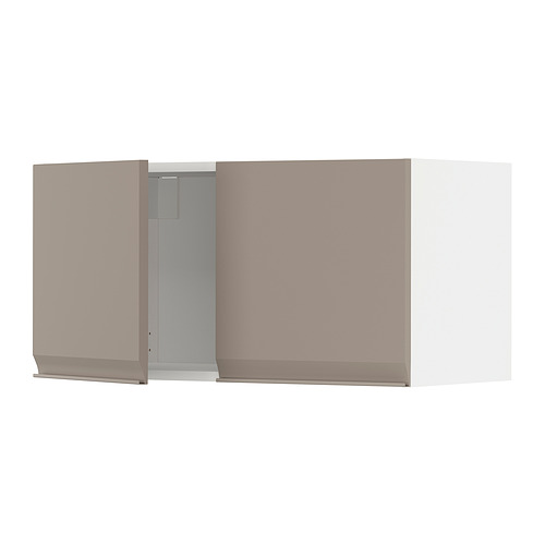 METOD wall cabinet with 2 doors