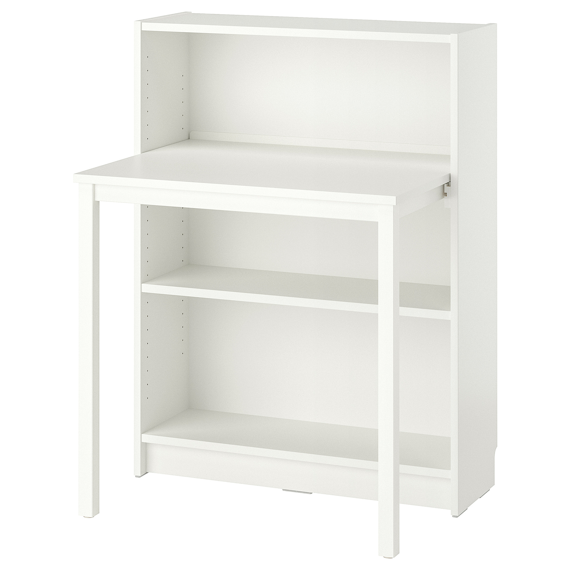 BILLY - Bookcase with desk, white, 80x106 cm | IKEA Taiwan BILLY - Bookcase with desk, white, 80x106 cm | IKEA Taiwan