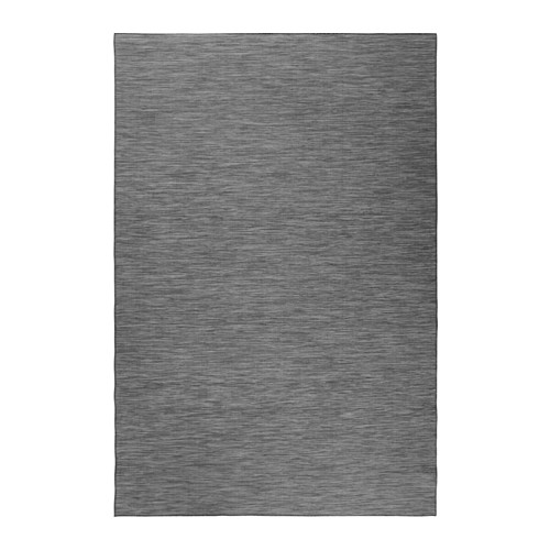 HODDE - rug flatwoven, in/outdoor, grey/black, 200x300 | IKEA Taiwan Online - PE646686_S4