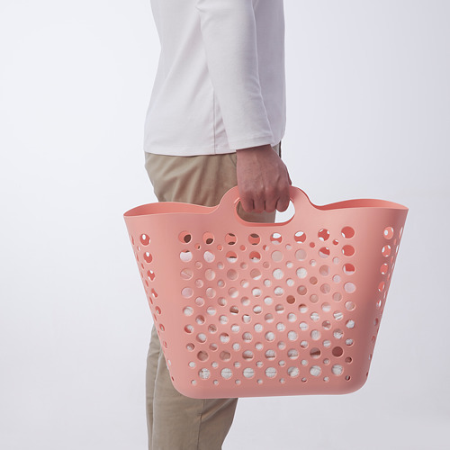 SLIBB - 洗衣籃, 粉紅色 | IKEA 線上購物 - PE790703_S4