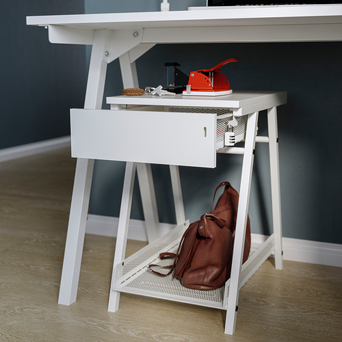 TROTTEN/FLINTAN desk and storage combination