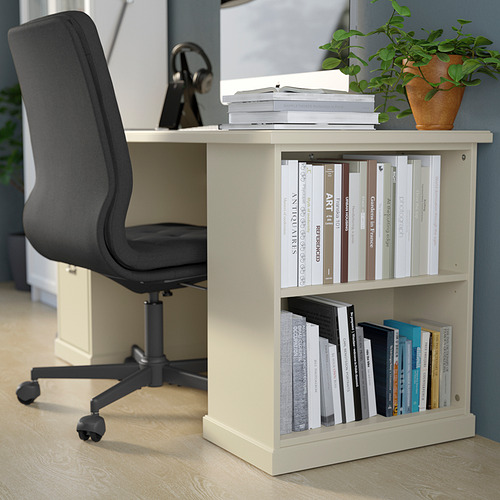 VEBJÖRN/MULLFJÄLLET/BILLY/OXBERG - desk and storage combination, and swivel chair beige/grey/white | IKEA Taiwan Online - PE836204_S4