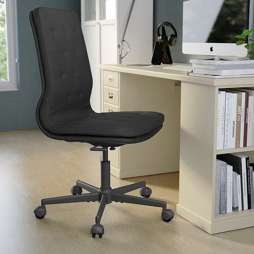 VEBJÖRN/MULLFJÄLLET/BILLY/OXBERG - desk and storage combination, and swivel chair beige/grey/white | IKEA Taiwan Online - PE836205_S4