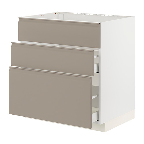 METOD/MAXIMERA base cab f sink+3 fronts/2 drawers