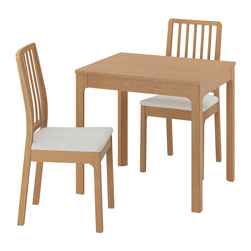 EKEDALEN/EKEDALEN table and 2 chairs