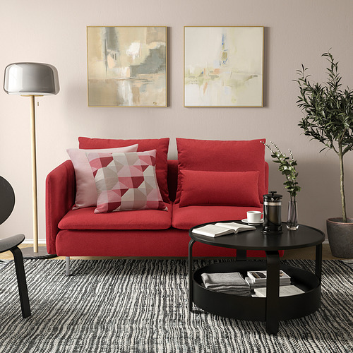 SÖDERHAMN compact 3-seat sofa with open end
