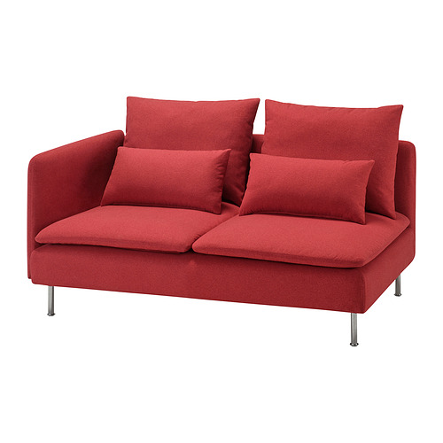 SÖDERHAMN compact 3-seat sofa with open end