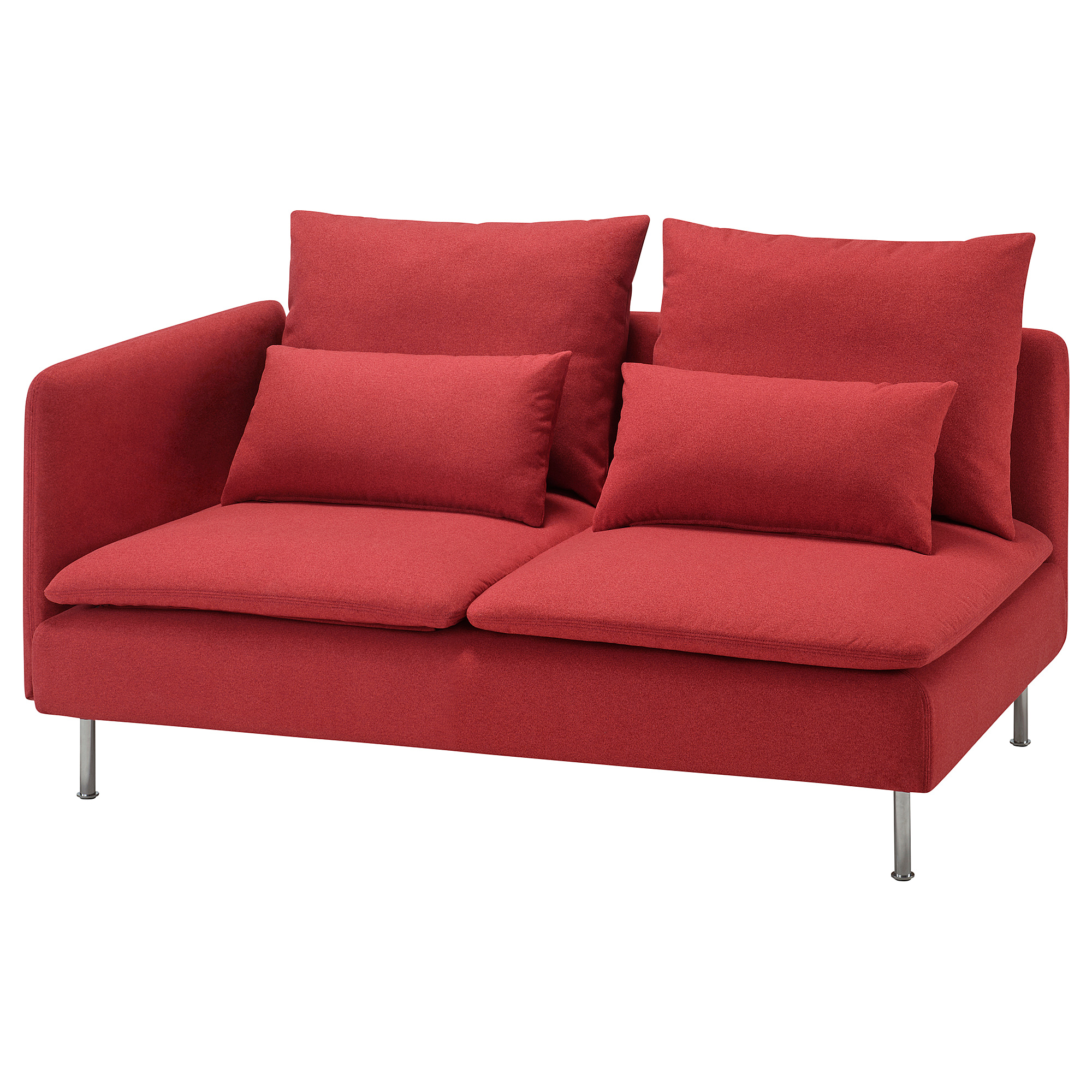SÖDERHAMN compact 3-seat sofa with open end